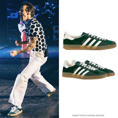 adidas gucci gazelle harry styles|gucci adidas gazelle.